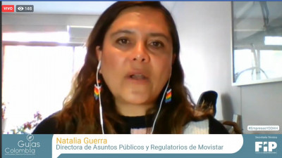 Natalia Guerra, Directora de Asuntos Públicos y Regulatorios de Movistar