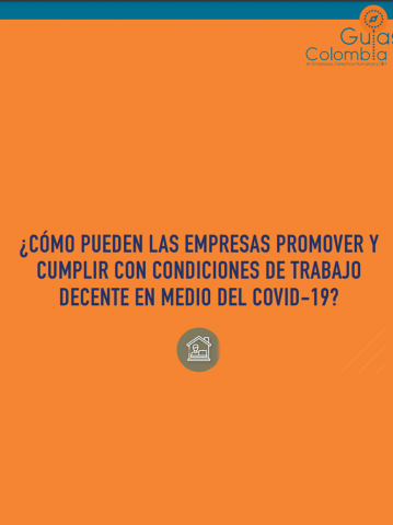 Portada de trabajo decente