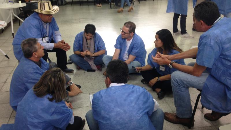 Jornada del proyecto de laboratorios en el Cañón del Rio Porce 